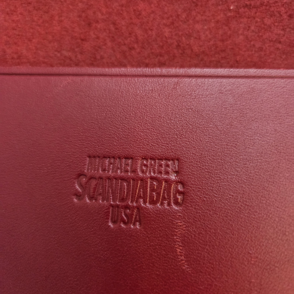 Michael Green Leather Purse - Picture 6 of 14
